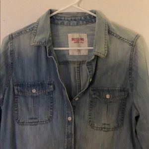 Comfy Chambray Button Down